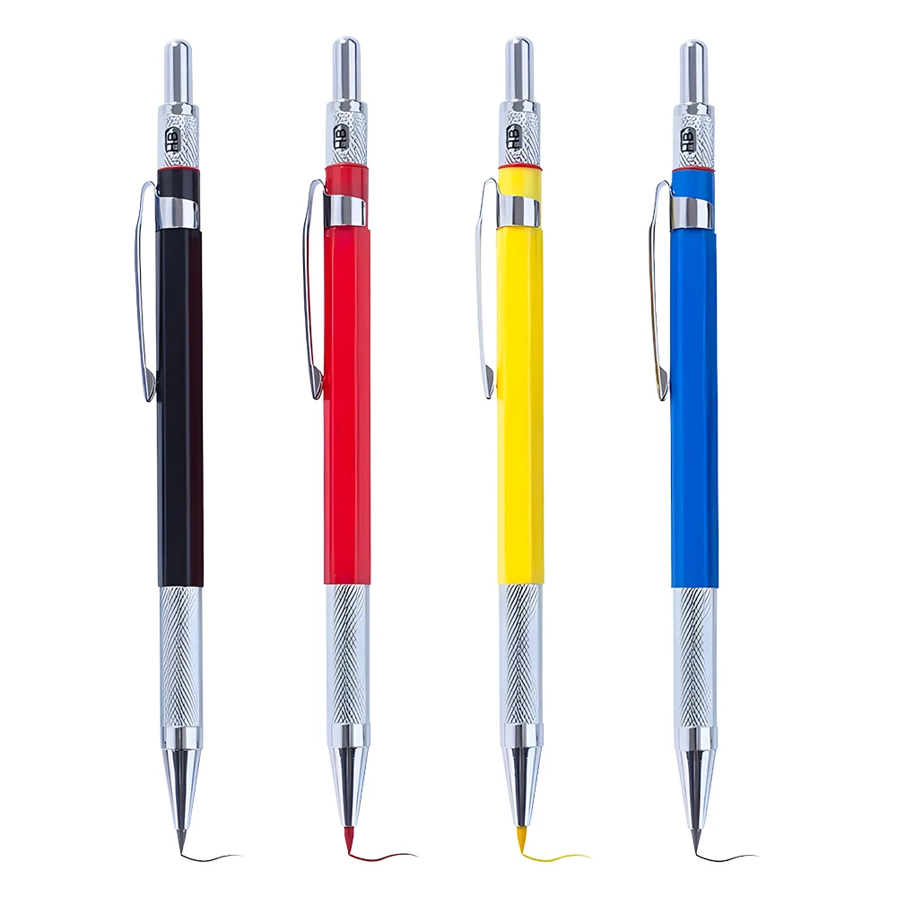 Механические карандаши Kawaii металлические 2 мм цветной графит