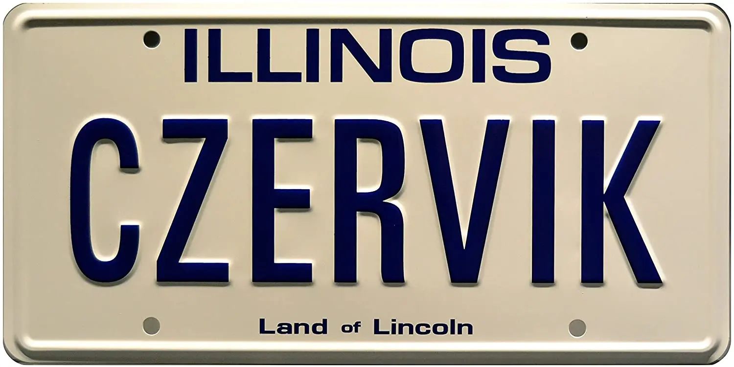 

Celebrity Machines Caddyshack | CZERVIK | Metal Stamped License Plate