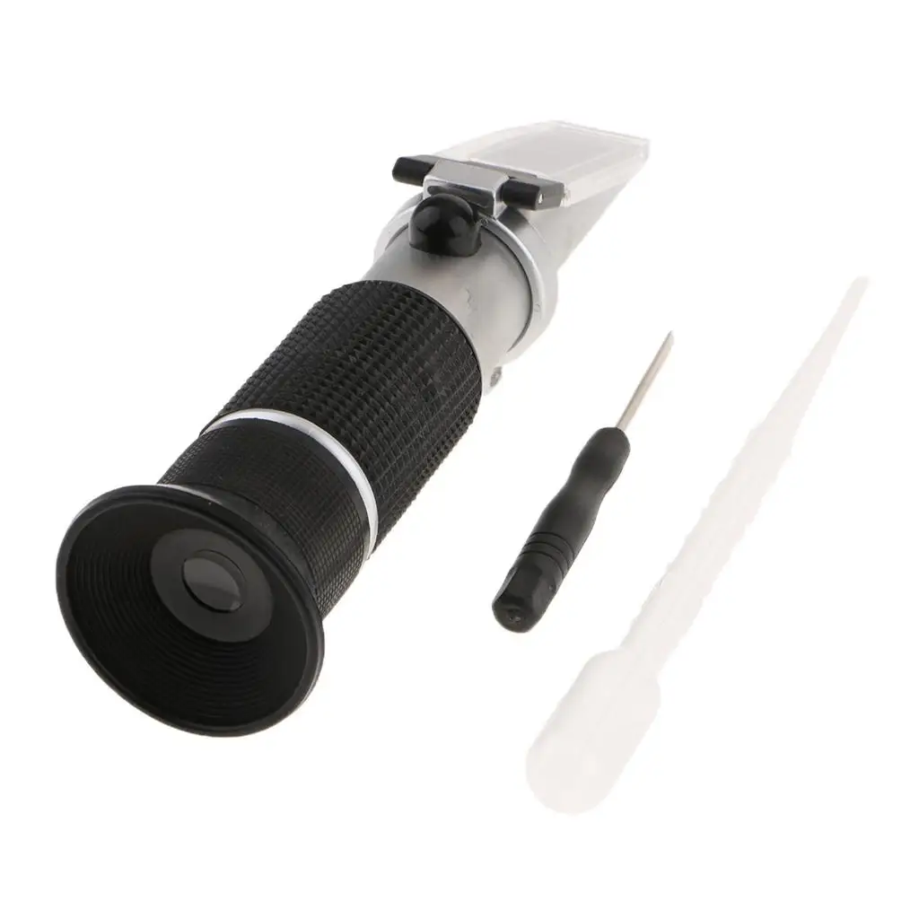 Гликольный рефрактометр автомобильный антифриз аккумулятор кислотный тестер