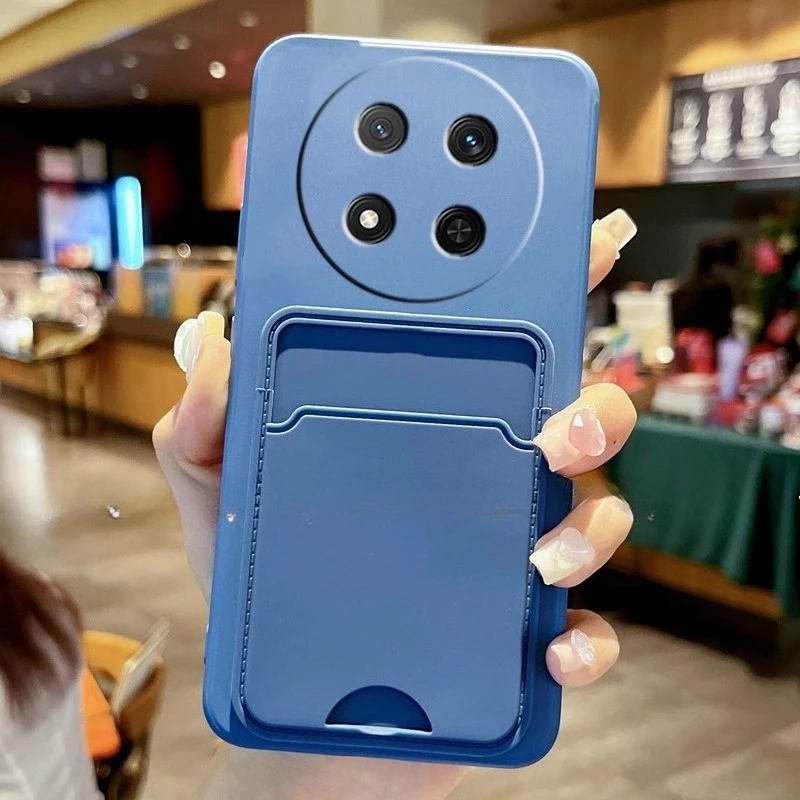 Фото Чехол-кошелек с гнездом для карт VIVO X300 Pro X 300 для VIVO X300pro X200 FE Ultra Candy, силиконовый защитный чехол для камеры №3