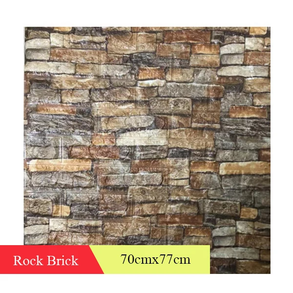 

Обои 3D с имитацией кирпичной стены, Декор для дома, гостиной, спальни, ресторана, настенные наклейки, 10 шт.