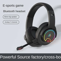 e sports game active enc noise reduction headset headset wireless bluetooth shining rgb computer bass headsets