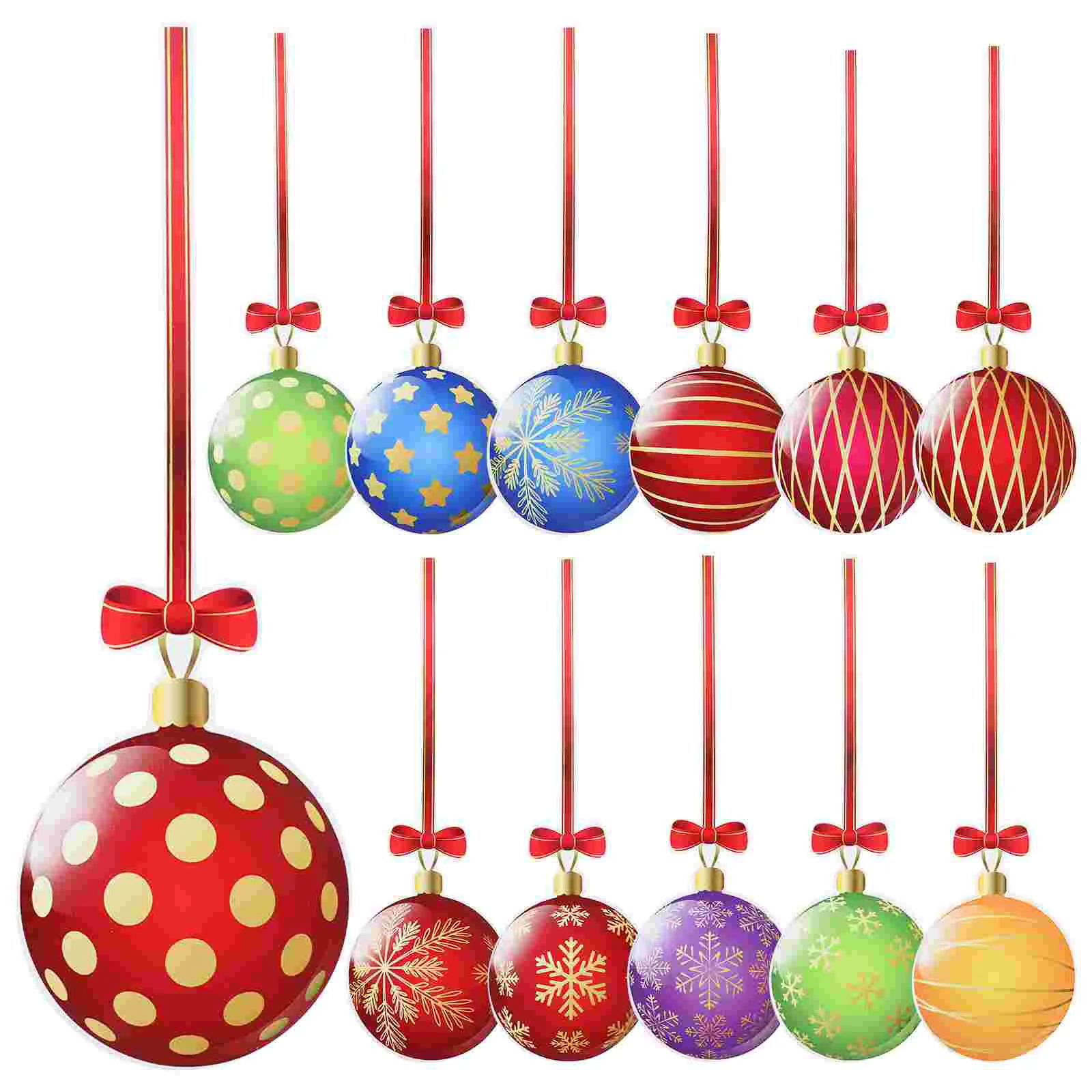 

12Pcs Xmas Themed Decor Magnetic Charms Christmas Magnets Xmas Fridge Magnetic Decor Xmas Decor
