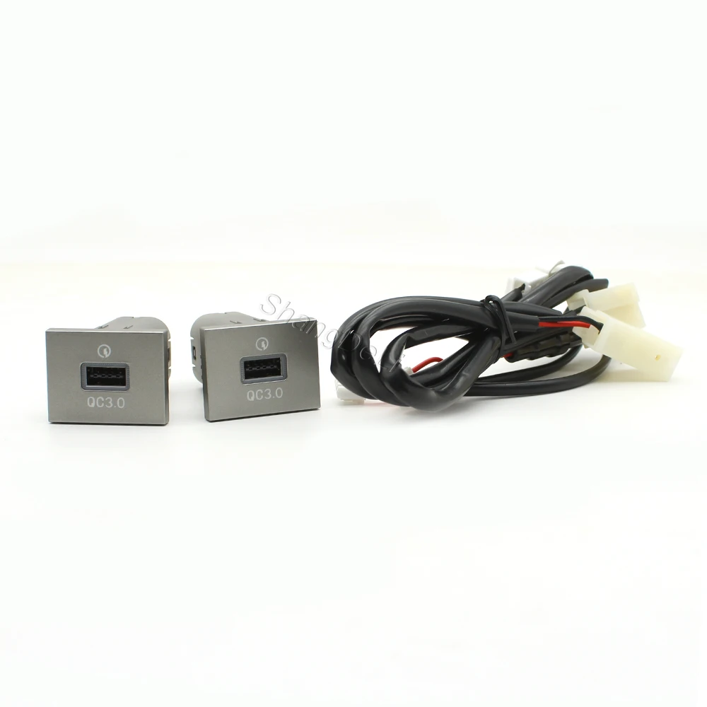 USB-разъем для автомобильного зарядного устройства 12 В/24 В зарядки адаптер питания