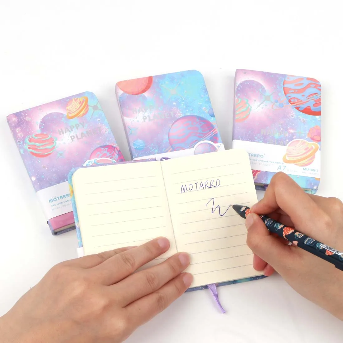 Блокнот MOTARRO A7 1 шт. записная книжка счастливой планеты мультяшный блокнот