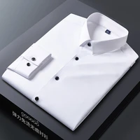 7xl oversized button up shirt traceless shirt stretch easy ironing silky smooth men business long sleeve shirt for men