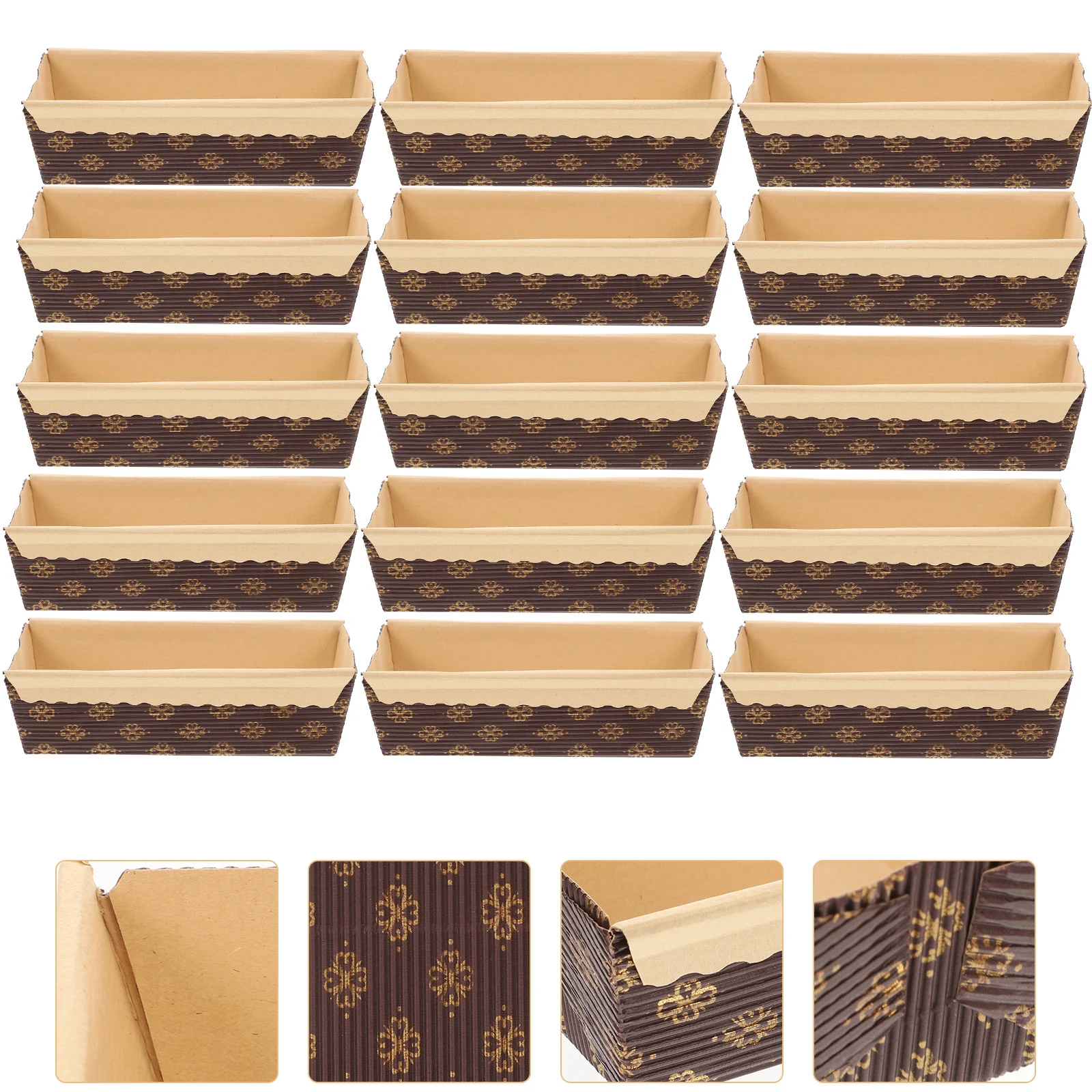 

Paper Tray Cake Trays Cups Stackable Loaf Making Molds Storage Pans Liners Party Cupcake Chiffon