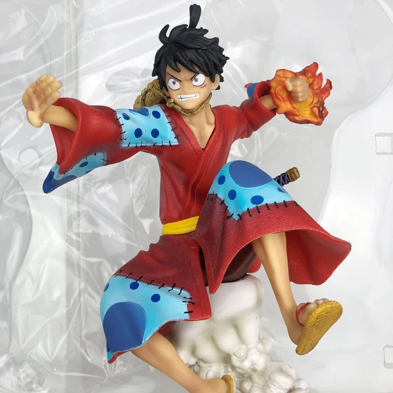 Аниме Фигурка GK кимоно Луффи экшн-фигурка вано статуя ПВХ отличная большая