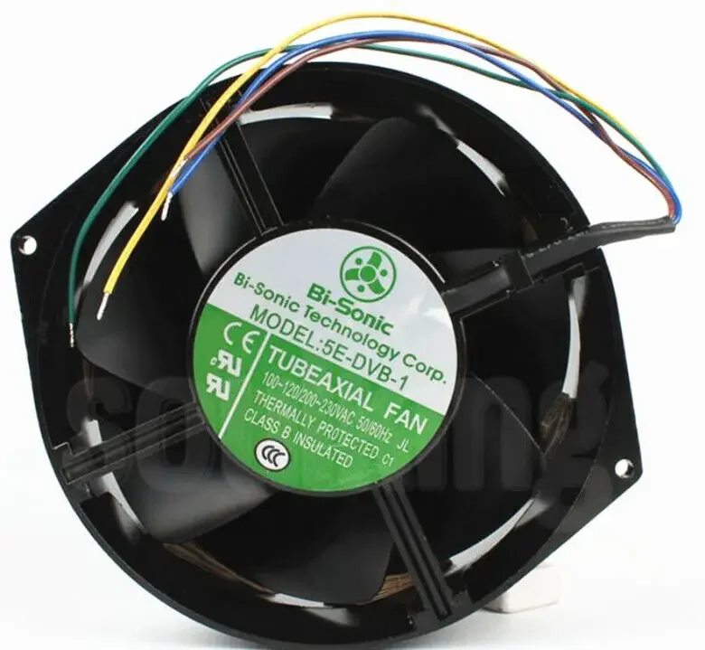 1 шт. Bi-Sonic 5E-DVB-1 100-120 В/200-230 В 4-проводной вентилятор с двойным напряжением #