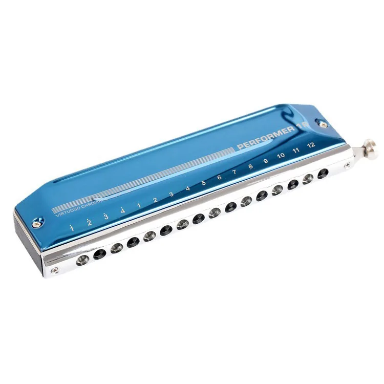 

Professional advanced 16 hole chromatic harmonica