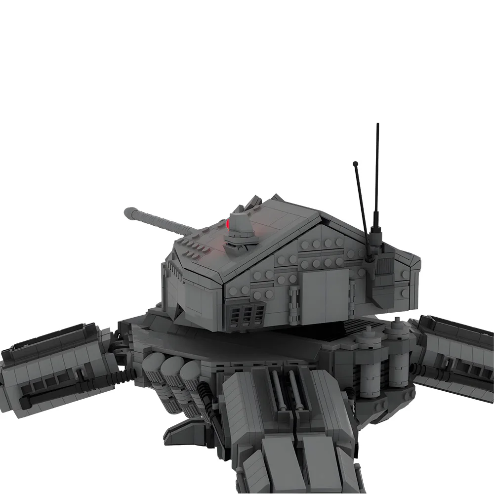 Фото Конструктор Gobricks MOC: Модель передвижного оружейного транспортера, игрушка, подарок №4