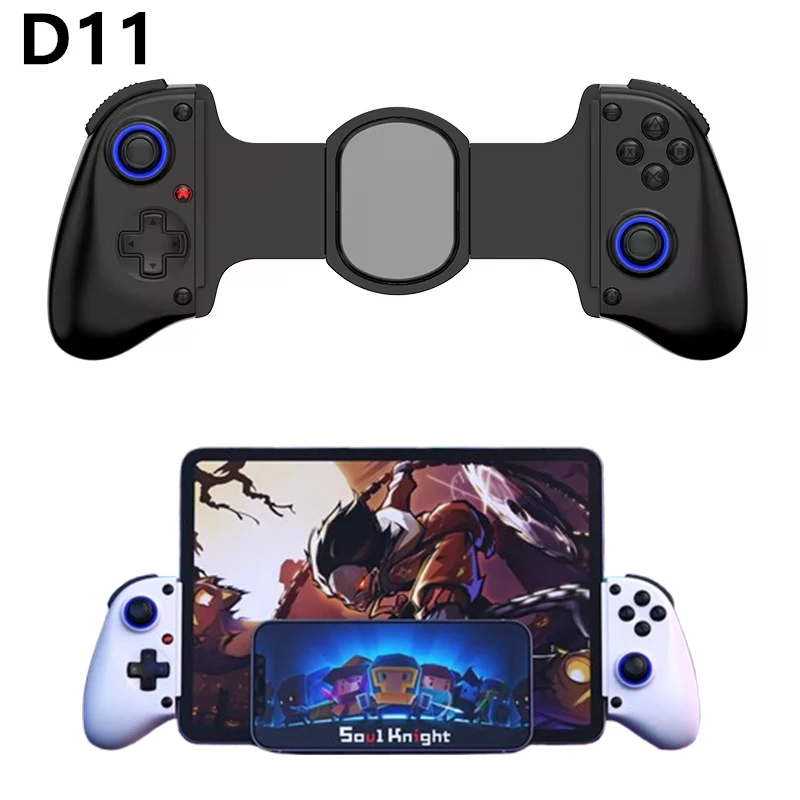 Фото Растягивающийся беспроводной игровой контроллер D11 для SWITCH/Android/Apple IOS-планшета для PS3/PS4/XBOX Bluetooth-геймпад потоковая передача №1