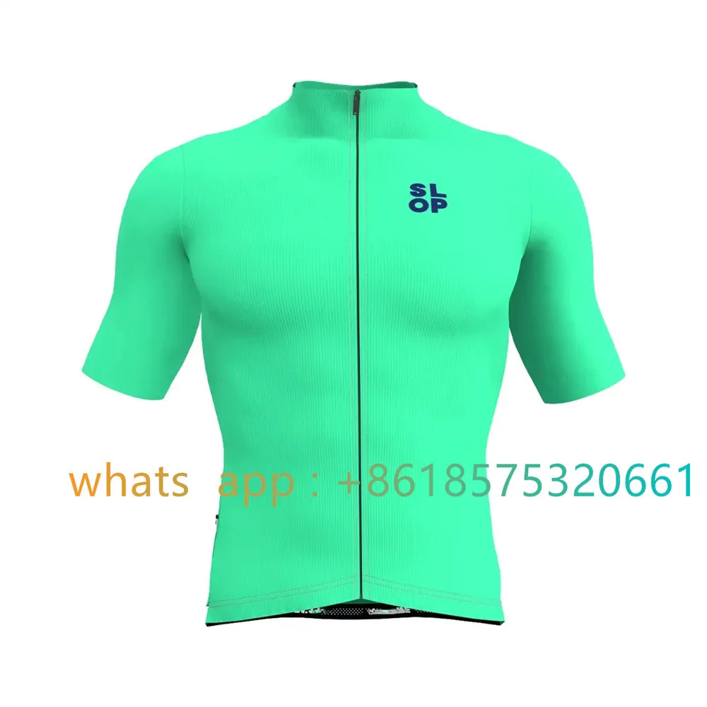 

Slopline New Men's Cycling Jersey Summer MTB Bicycle Clothing Maillot Breathable Quick Dry Jersey Ciclismo Triathlon SweatShirt