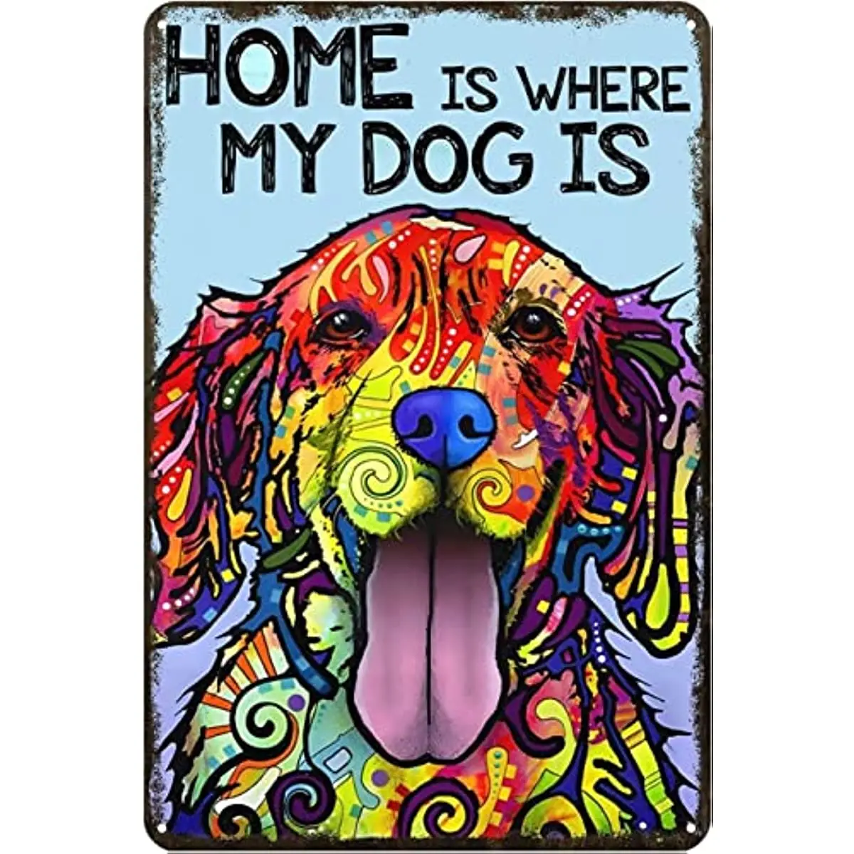 

Забавная собака, знаки в стиле арт-деко, жестяные знаки для собаки для дома, кухни, бара, кафе, фермы, ранчо, клуба, пещера, Настенный декор