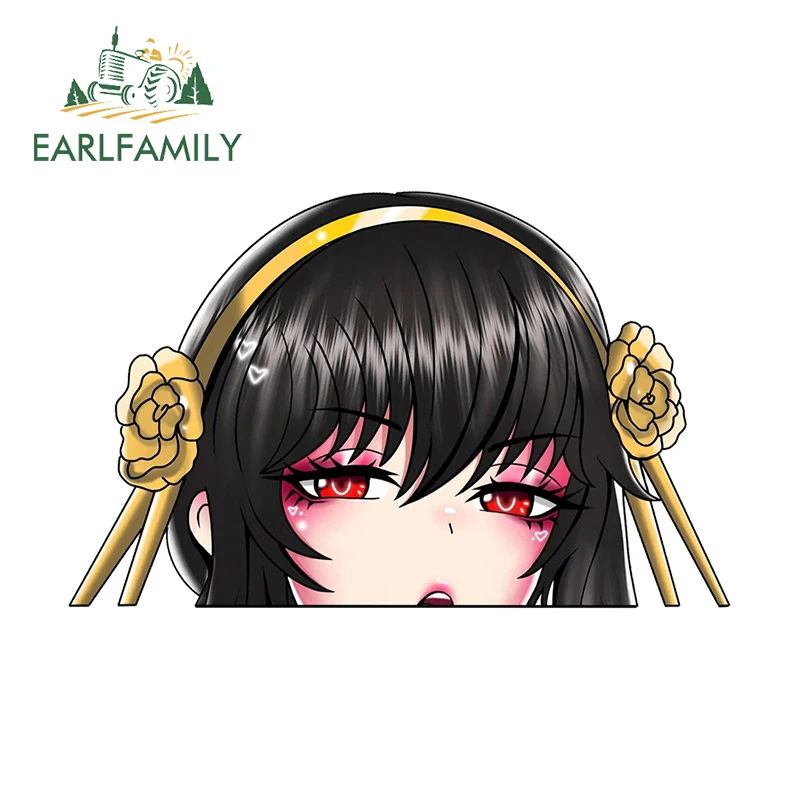 

EARLFAMILY 13 см x 8,2 см для Yor Peeker автомобильные наклейки, доска для серфинга, водонепроницаемая фотография, лэптоп, окна, Campervan JDM