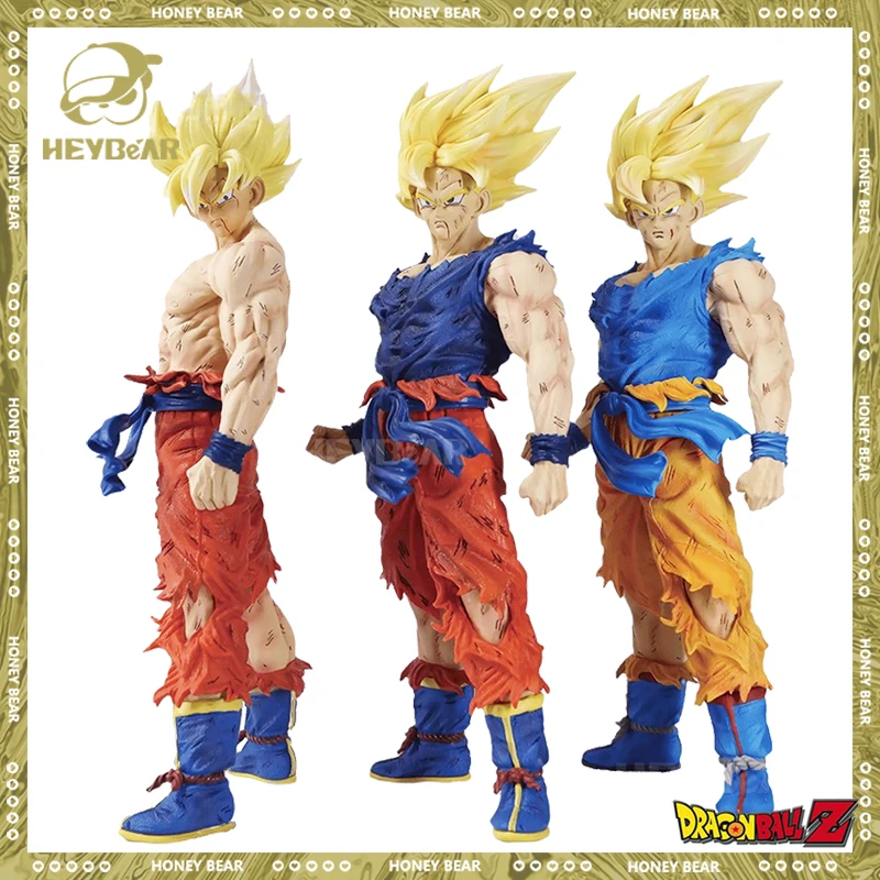 

43cm Dragon Ball Z Son Goku Anime Figure Vegeta Gk Super Saiyan Action Figurine Pvc Statue Collectible Model Doll Decor Toy Gift