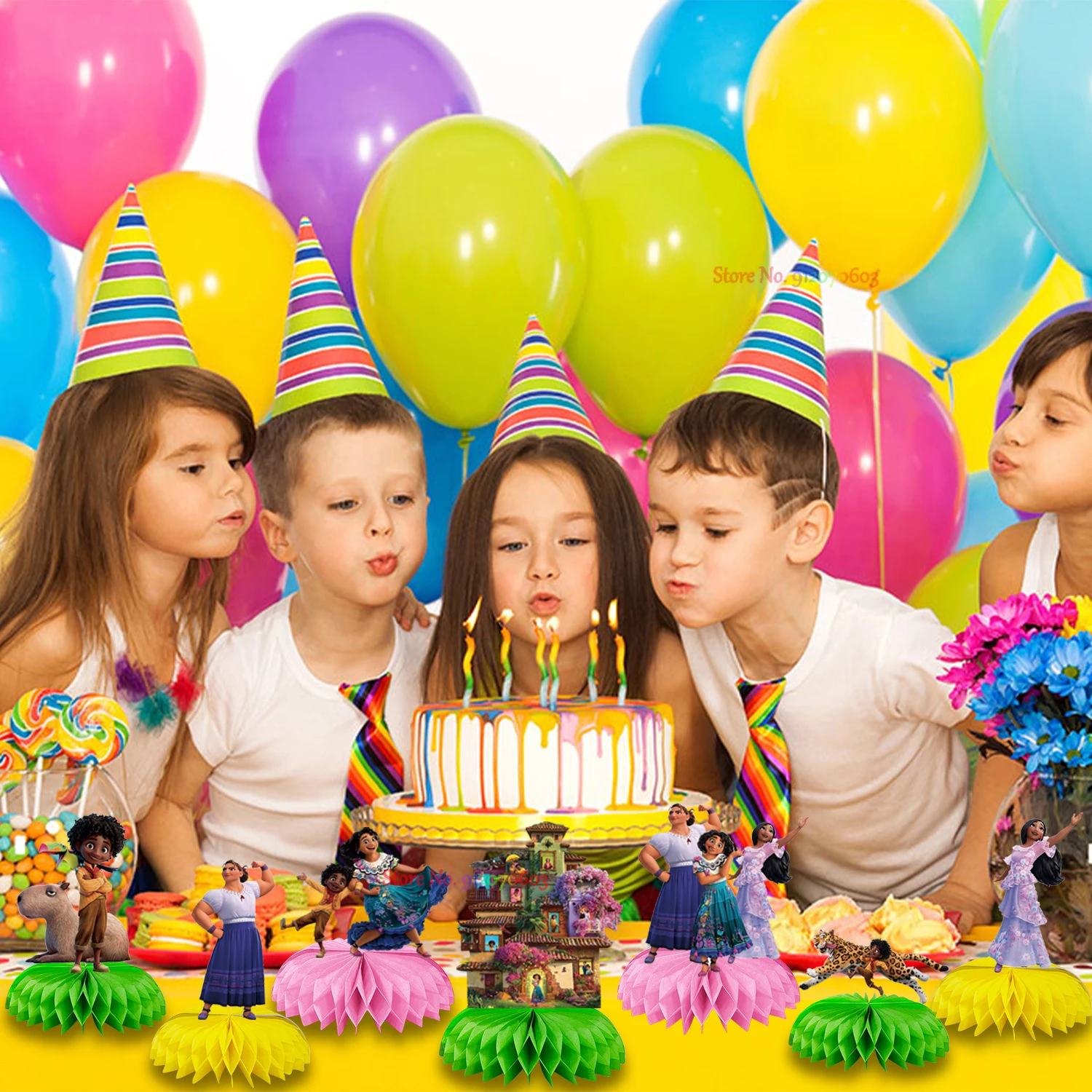 Праздвечерние чный бумажный большой фонарик тканевые помпоны украшение для