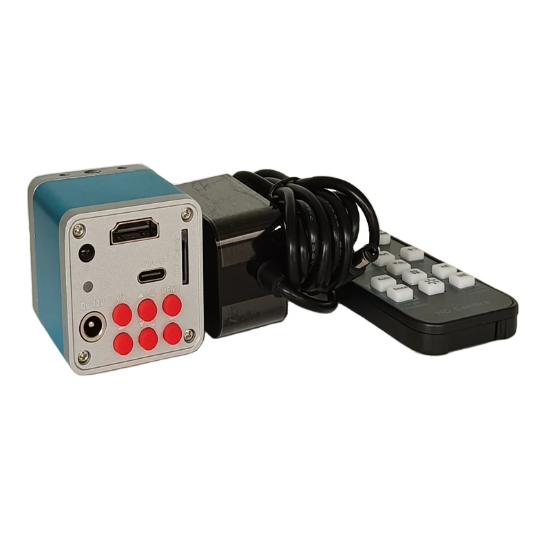 Электронный цифровой видеомикроскоп 4K Mini 1080P 60FPS HDMI камера промышленный 130X