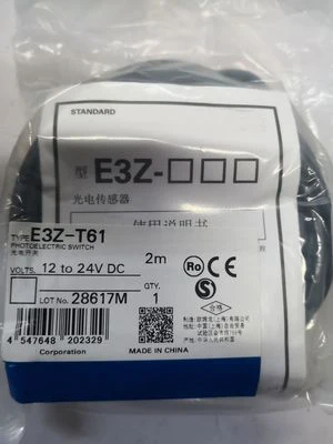 

100%NEW ORIGINAL 1 Year Warranty E3Z-T61 2M BY OMC 12-24VDC