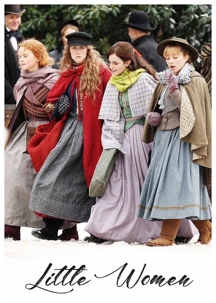 

Lot style Choose Little Women 2019 арт-Принт по фильму Шелковый постер Home Wall Decor