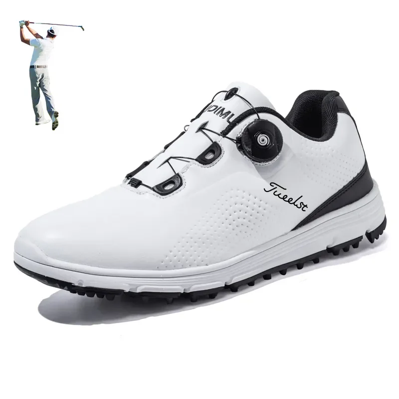 

Профессиональная обувь для гольфа, мужские водонепроницаемые дышащие кроссовки для гольфа, женская спортивная обувь без Спика, прогулочная повседневная обувь для гольфа
