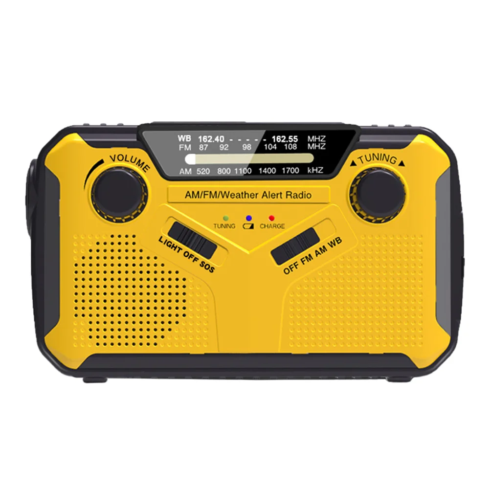 

Hand- cranking Type Solar Outdoor Multifunctional Emergency