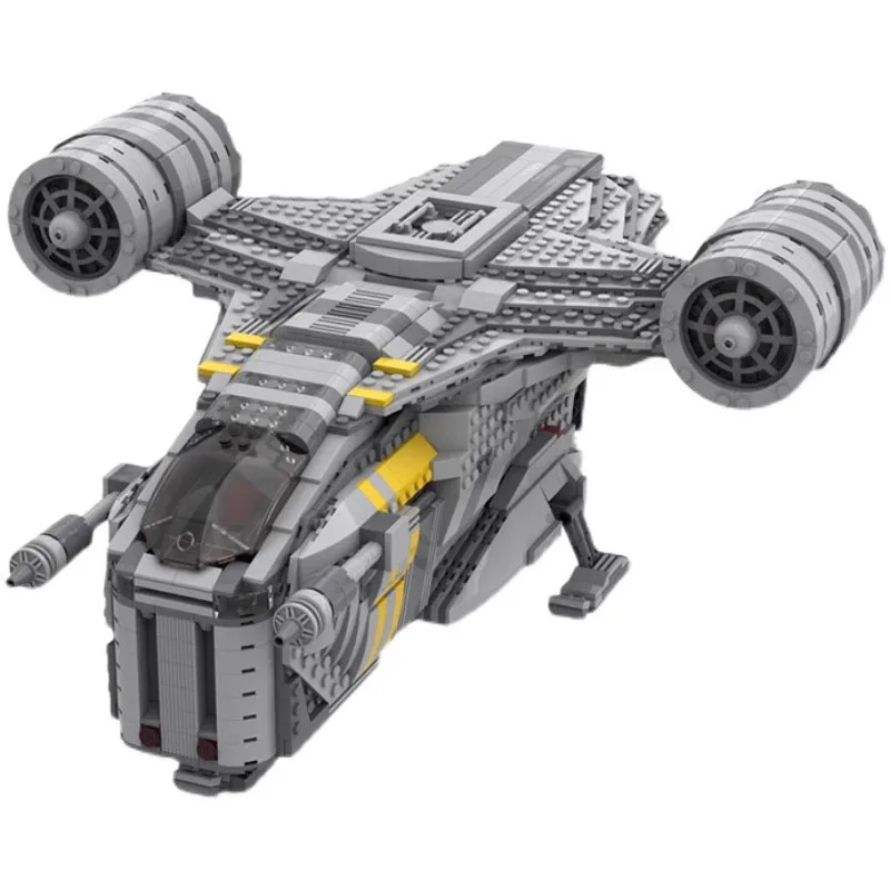 Конструктор MOC Warship из серии бритва Топ Starship технология сделай сам пазл