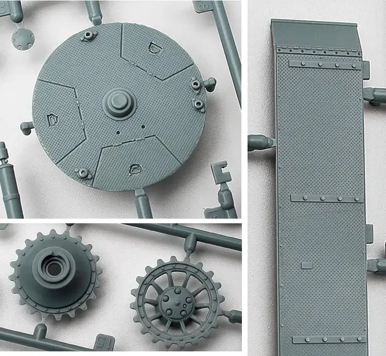 RYEFIELD RS-3001 МАСШТАБ 1:35 Pz.kpfw.VI Ausf.C/B Комплект модели 2в1
