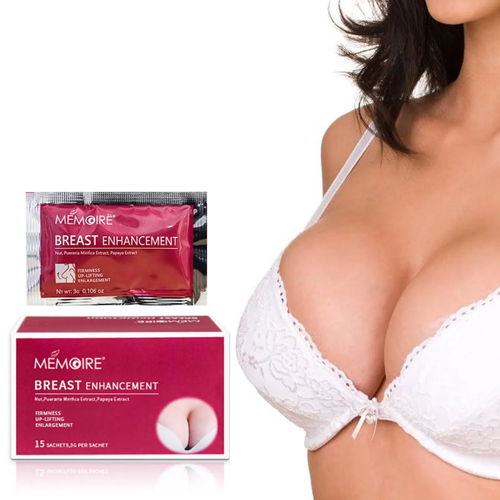

Breast Enhancement Cream 15pcs Breast Lifting Cream Breast Enhancement Cream Body Cream Natural Firming And Lifting Cream For