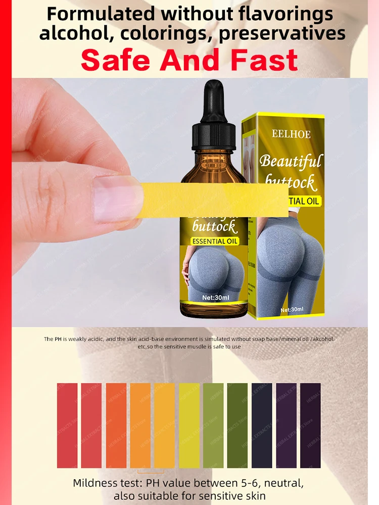 Укрепляющее масло для ягодиц на бедрах увеличение больших