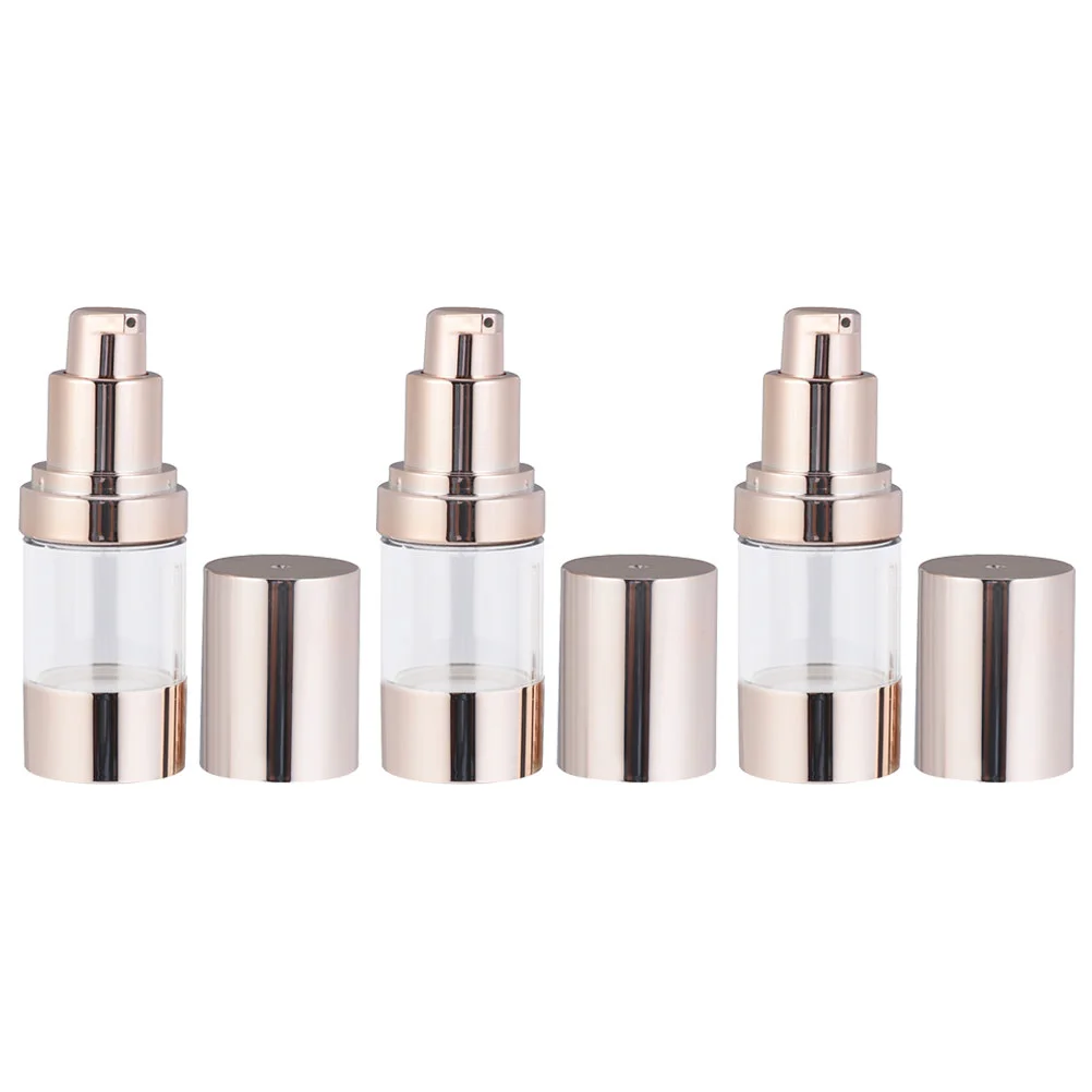 

Bottlestravel Lotion Pump Containers Cream Container Refillable Bottle Storage Press Pot Jars Makeup Vial Serums Foundation
