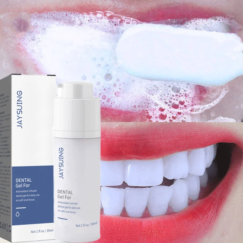 Teeth Cleansing Whitening Mousse Tooth Removes Stains Essence Oral Hygiene Breath Freshen Whiten Tooth Toothpaste Care 30ml