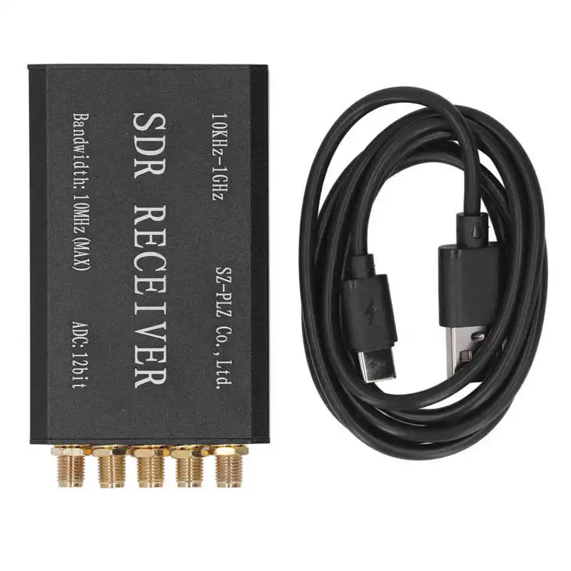 

12bit 10k‑1GHz 10MHz SDR Receiver Simplified Software Defined Radio Receiving Module DIY Bandwidth Wireless Receiver