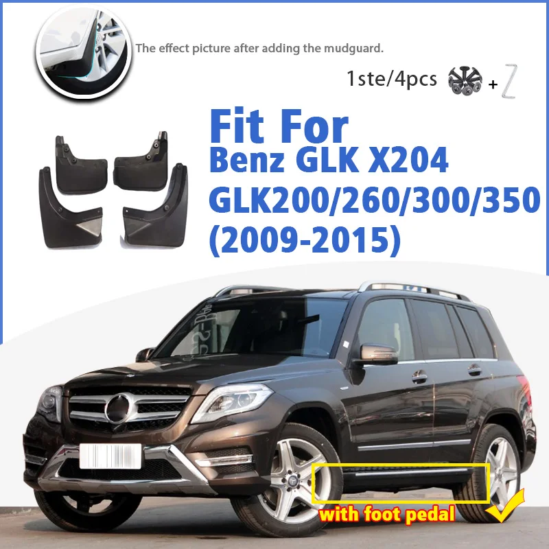 

Брызговик для Benz X204 GLK 200260300350 2009-2015 передние и задние брызговики, автомобильные аксессуары, брызговик, крыло, брызговик