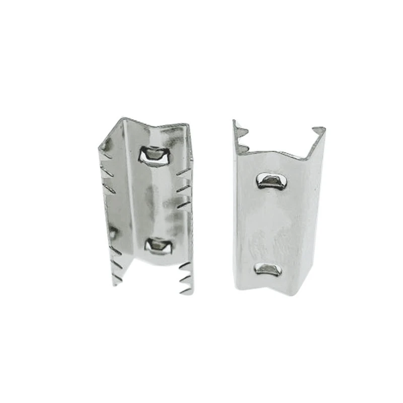 

25 Pack Metal Open-End Timing Belt Clamps, GT2 Open Belt Clips For 3D Printer Projects-Silver