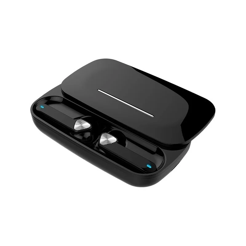 

NEW NEW2022 QI Bluetooth-compatible Earphones Touch Control Auto Pairing Portable TWS Headset In-ear Earbud Charge Case