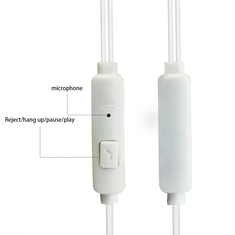 Проводная игровая гарнитура CHYI наушники-вкладыши с микрофоном Handsfree Hifi стерео