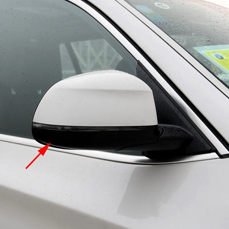 2 шт. для-BMW X3 F25 X4 F26 X5 F15 X6 F16 2014-2018 автомобильное левое боковое черное зеркало