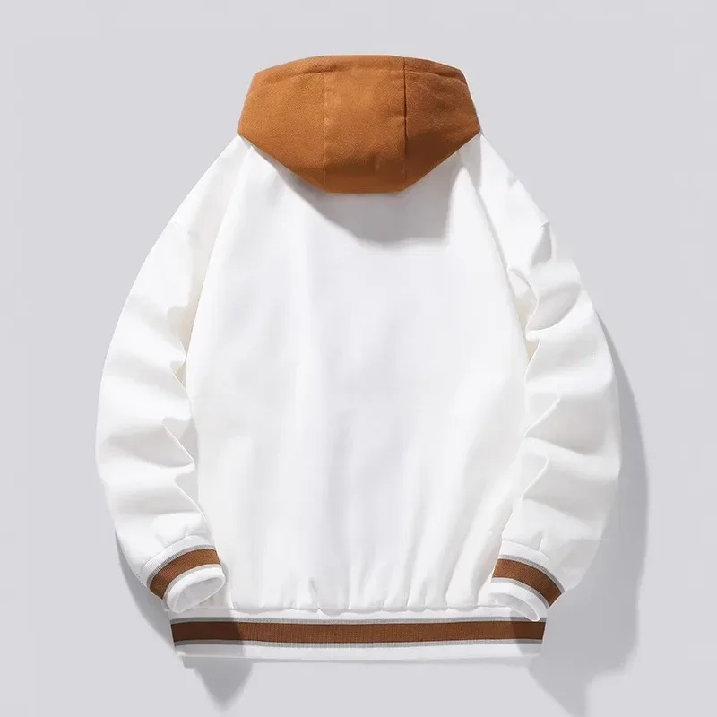 Пальто больших размеров мужская высококачественная университетская