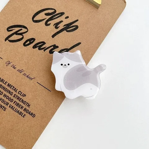 Корейский мультяшный держатель для телефона с милым котом пандой Griptok Grip Tok, Кронштейн для мобильного телефона iPhone Samsung, складное кольцо на палец, подставка, розетка