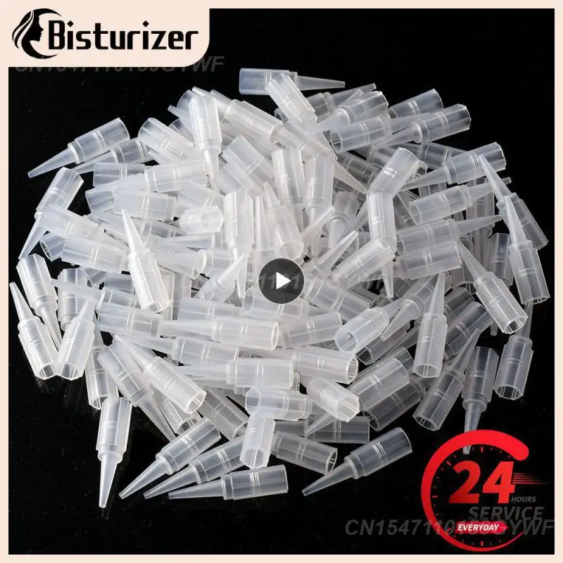 

1RL Eyebrow Tattoo Needle withNeedle Tip Permanent Makeup Caps For Permanent Makeup Eyebrow Lip Tattoo Machine