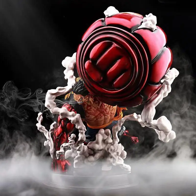 

GK 21 см цельная Обезьяна D Luffy 4-е снаряжение фигурка большая статуя большой Ape King орнамент Коллекция украшения подарок для мальчика игрушка
