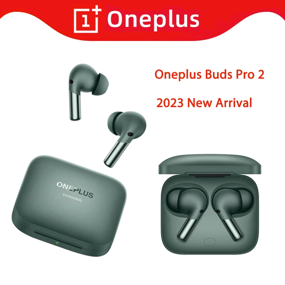 

New OnePlus Buds Pro 2 TWS Wireless Earphone Bluetooth 39hrs Battery Life 48dB Noise Cancelltion for Oneplus 11 10Pro
