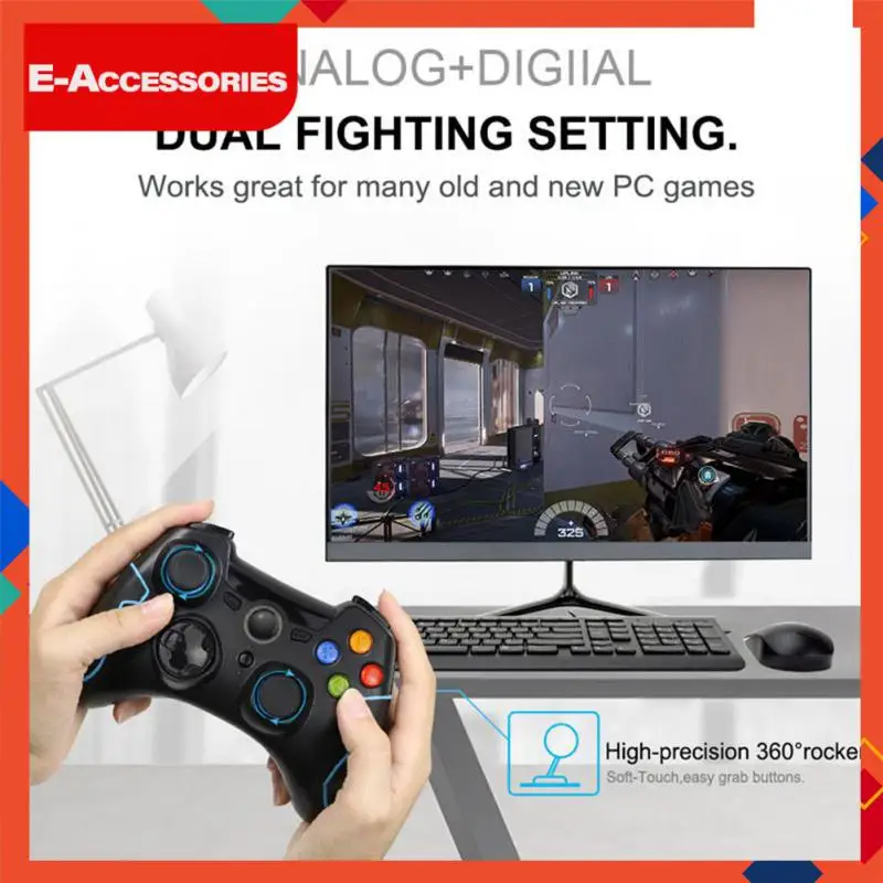 

400g Usb Interfac Tv Box Gamepad Vibration Function Wireless Joystick Latency Is Almost Zero No Radiation Ps3 Gamepad For Tablet