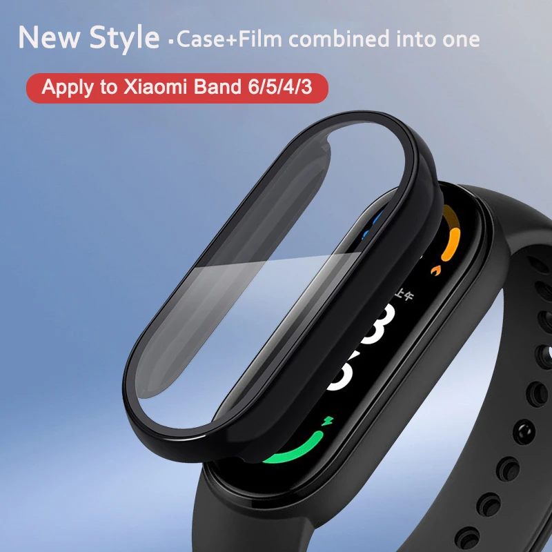 10D Защитное стекло для Xiaomi Mi Band 4 5 6 защитный чехол экрана + пленка Miband NFC умный