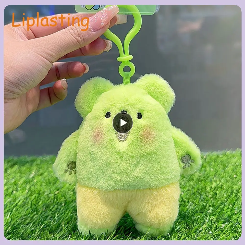 

Брелок для ключей зеленый популярные подарки свежие плюшевые игрушки куклы товары для хранения плюшевый брелок бутик исцеляющий кулон животные Плюшевые Милые