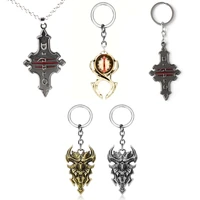 game jewelry diablo 3 hradi keeper guardian ryans pendant necklace griftah amulet sweat rope chain necklace collier fans gift