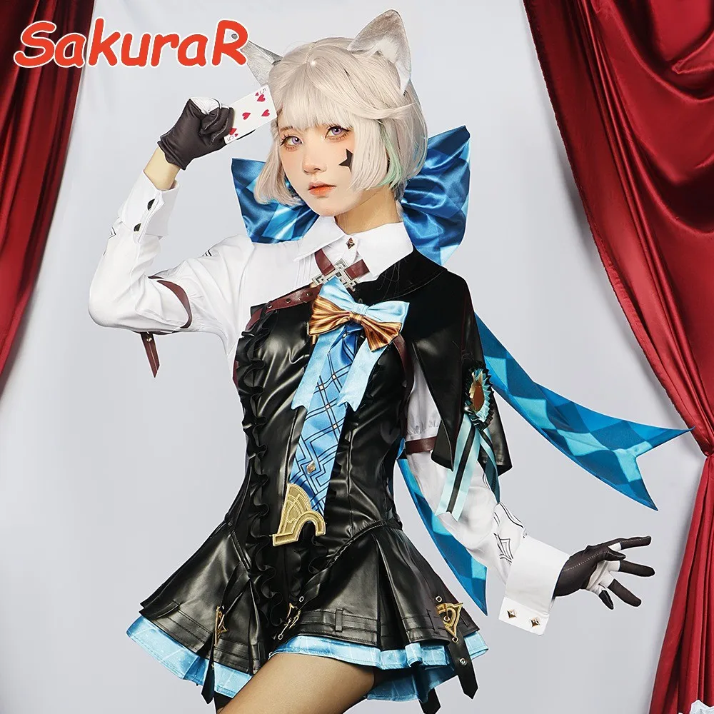 Игровой костюм для косплея Lynette GenshinImpact ролевая игра комикс с платьем