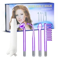 4 in1 high frequency electrode wand wneon electrotherapy glass tube skin tightening device beauty products anti wrinkle face cl