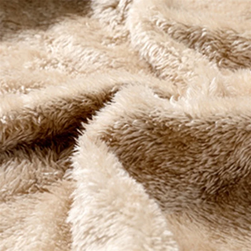 Мужская зимняя теплая клетчатая куртка-рубашка на флисовой подкладке с